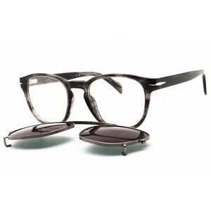 NWT David Beckham DB 1117/CS-02W8 MT 50mm GREY HORN Sunglasses